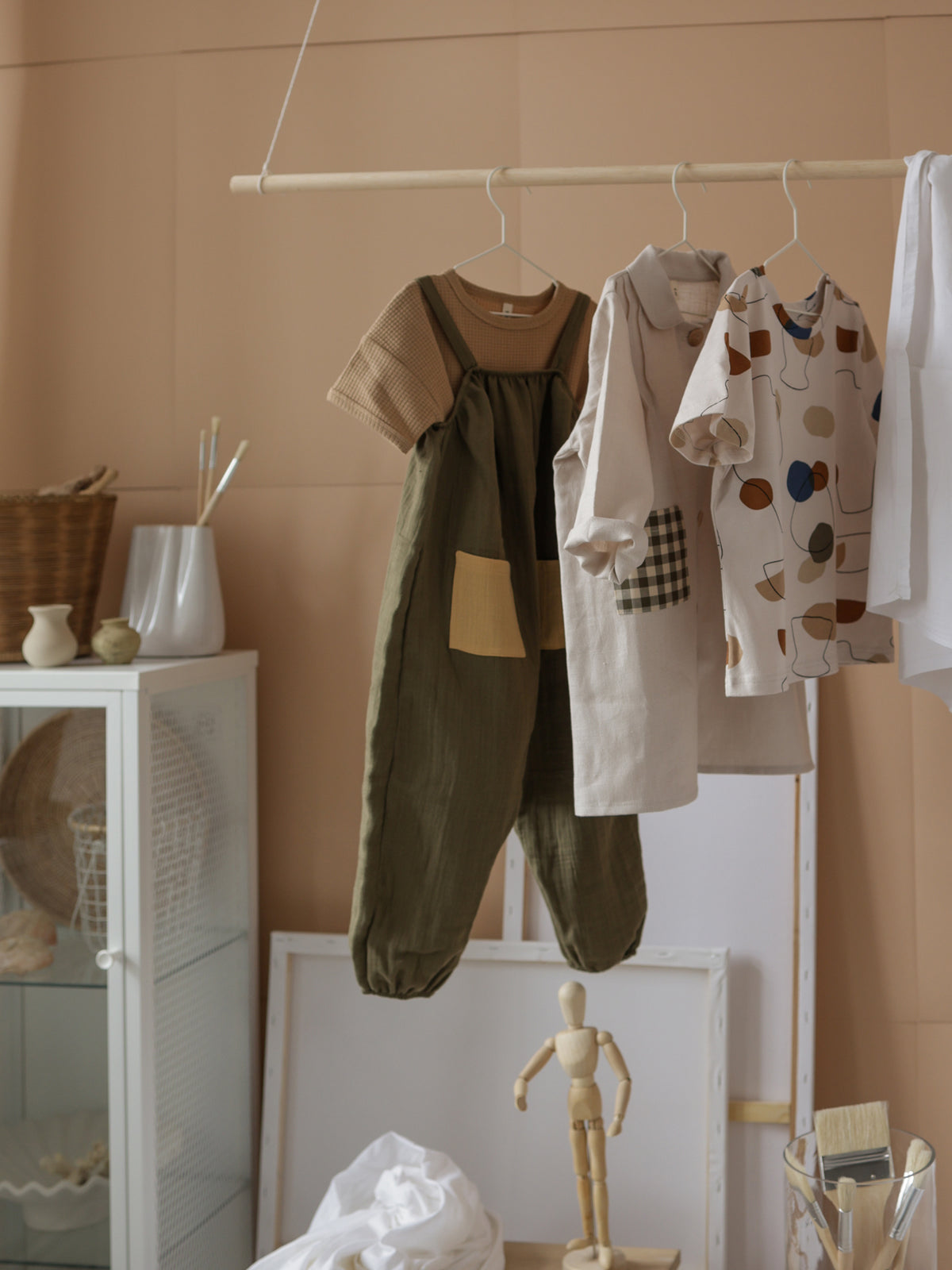 Olive Artisan Jumpsuit