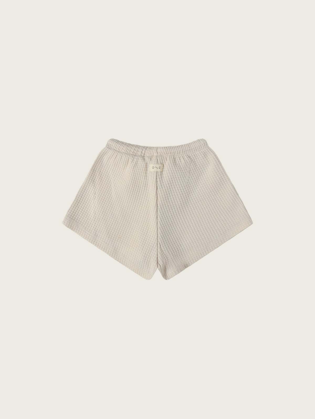 Ceramic White Waffle Rope Shorts