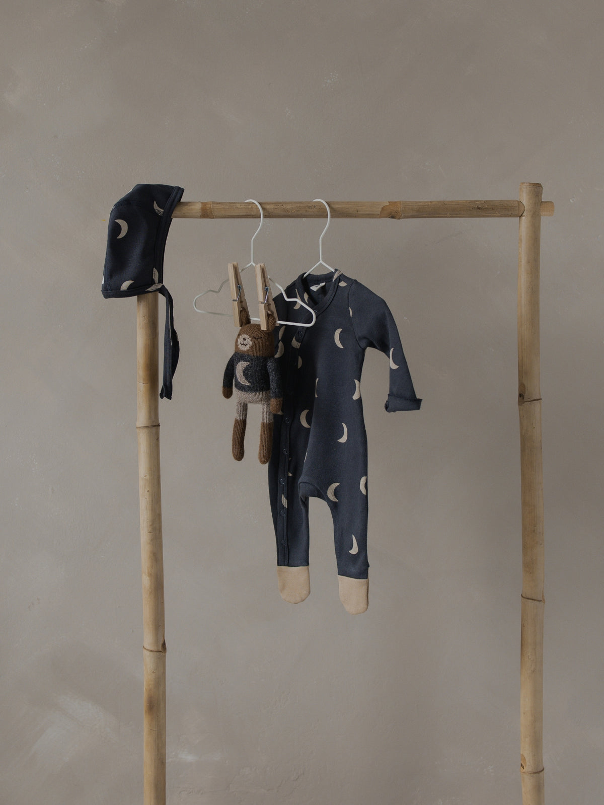 Charcoal Midnight Baby Three Piece Set