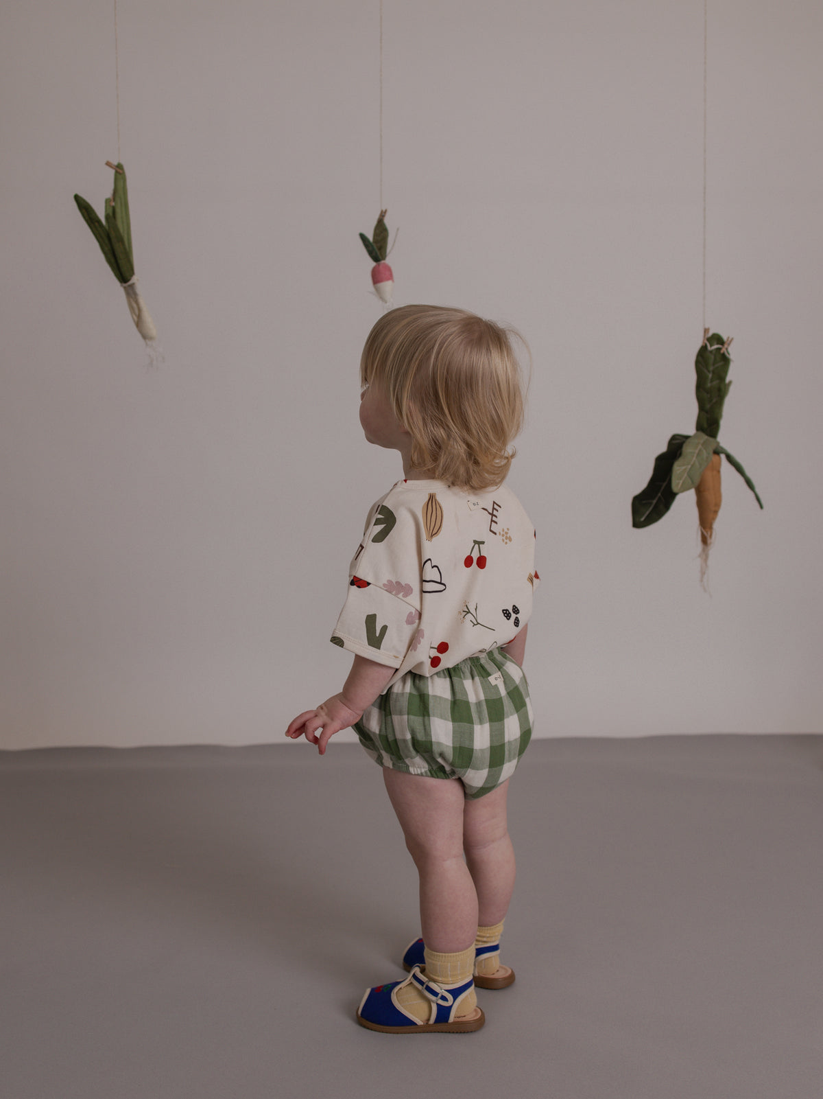 Dill Gingham Bloomer