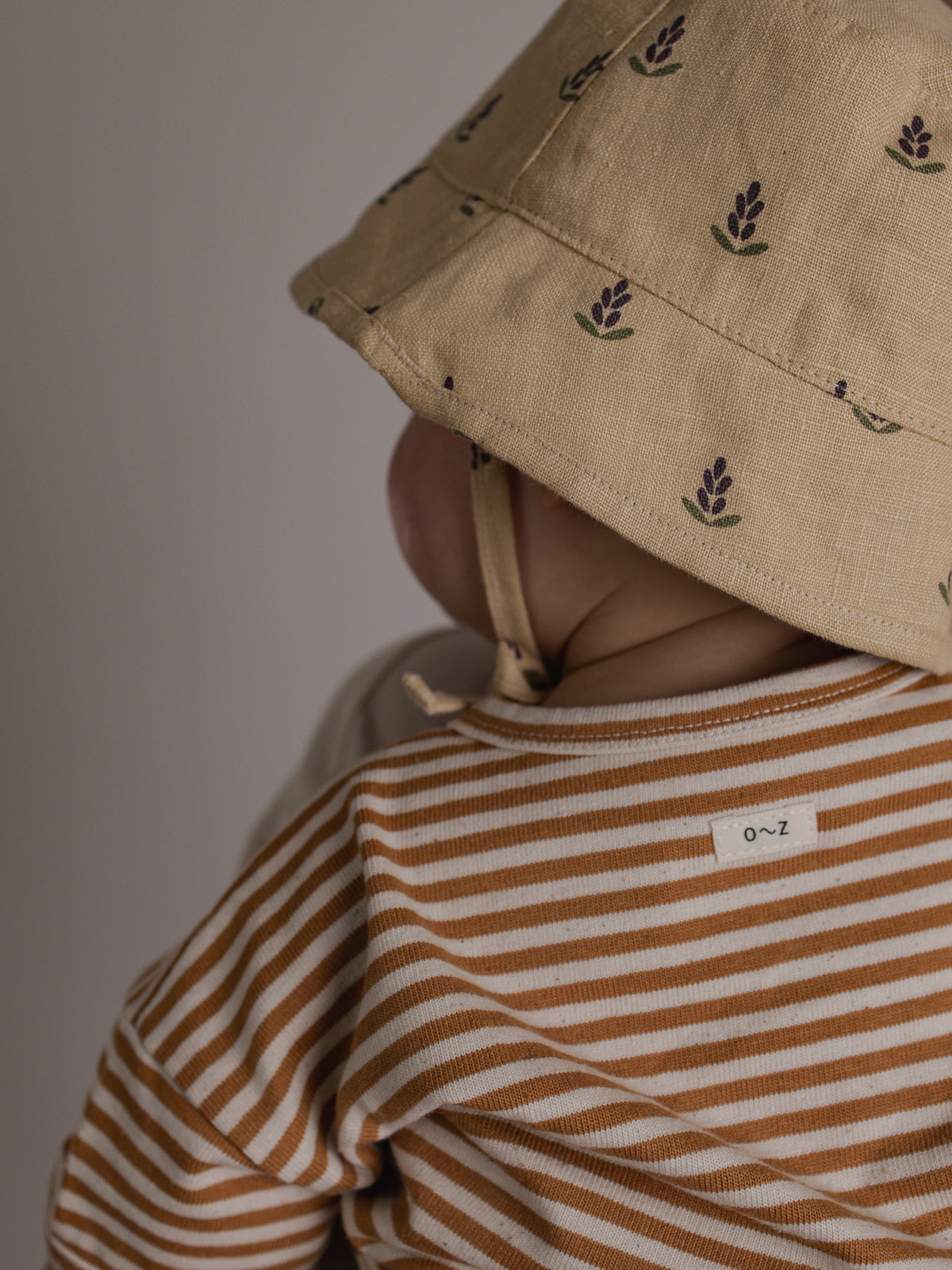 Lavender Bloom Bucket Sun Hat