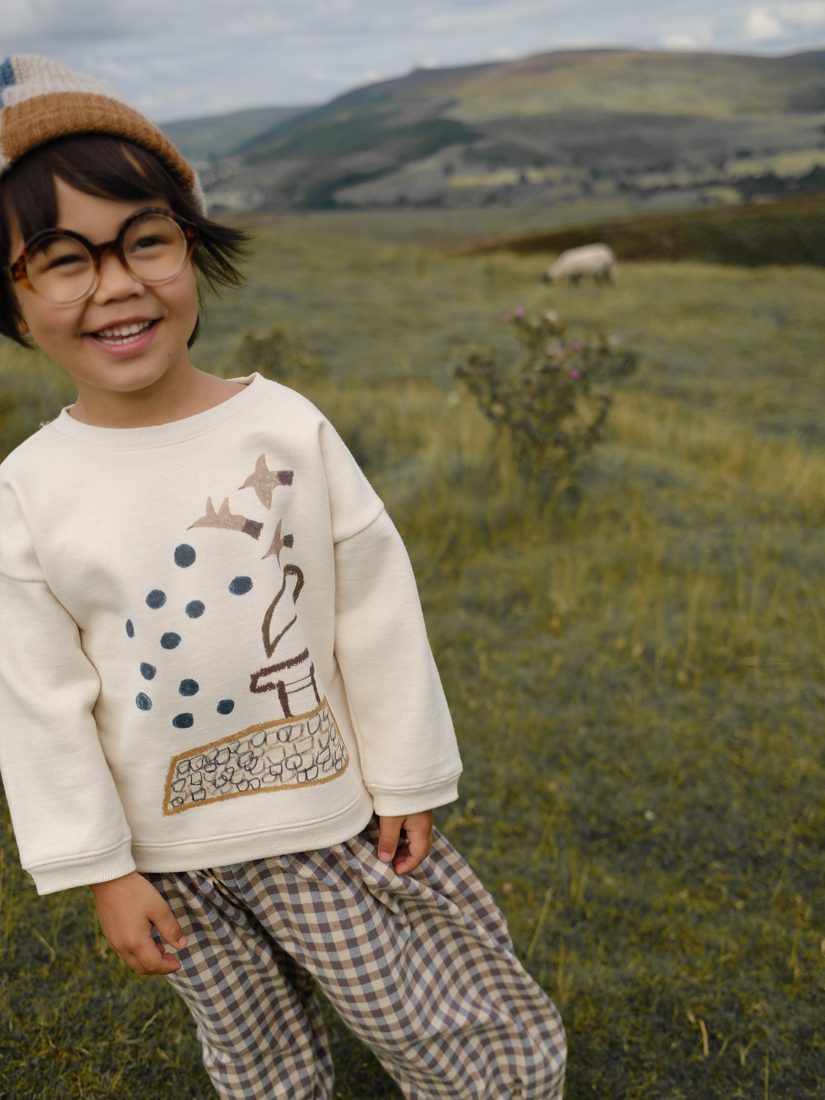 Rooftop Gathering Sweatshirt