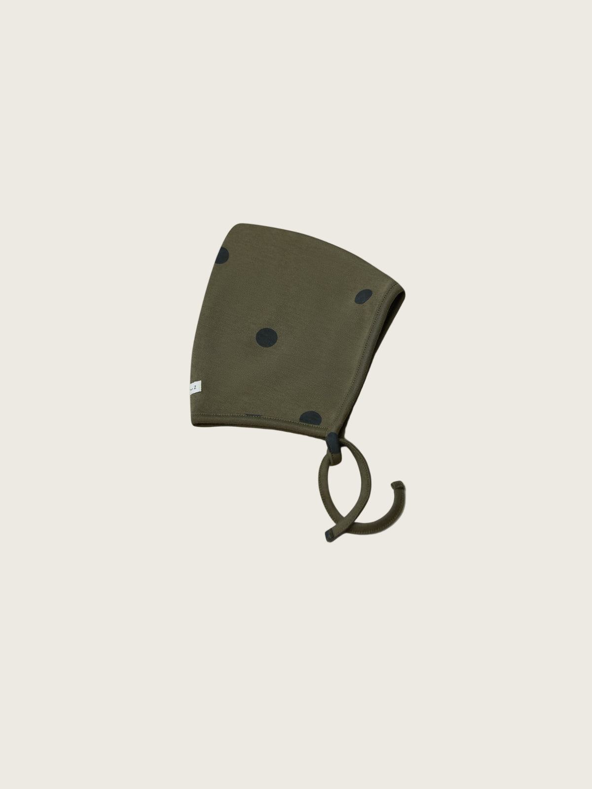 Olive Dots Bonnet
