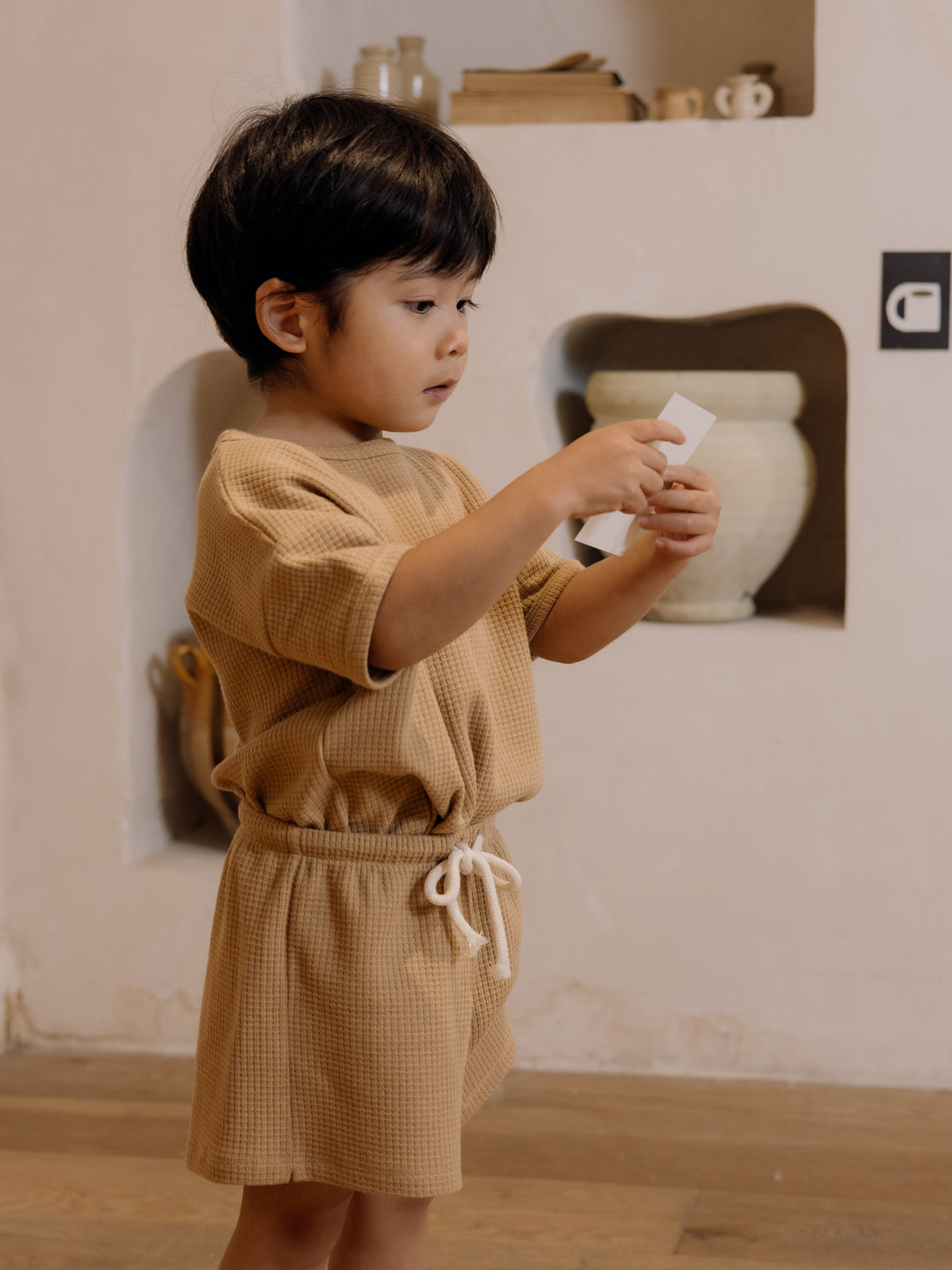 Claypot Waffle Boxy T-shirt