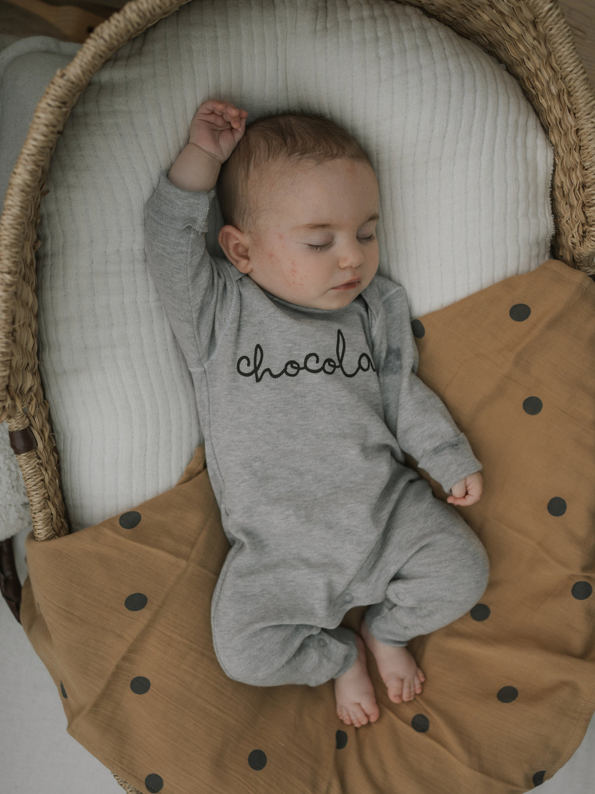 Grey Melange CHOCOLATE Playsuit