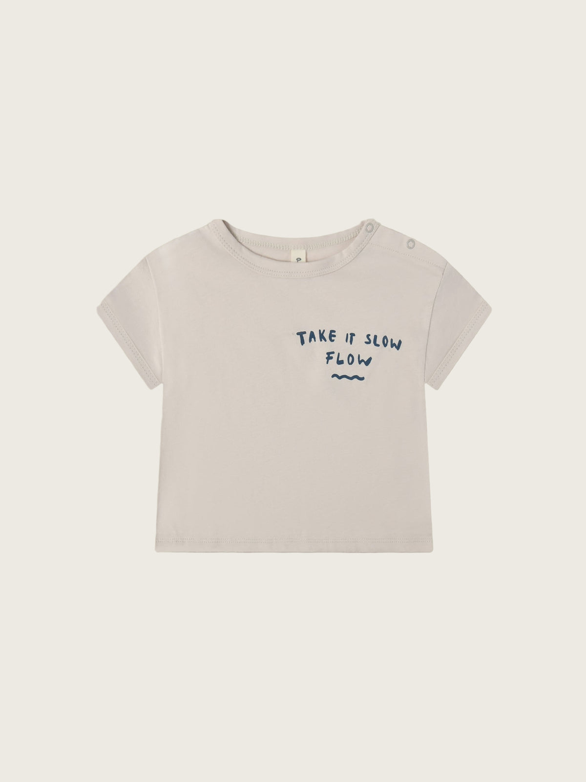 Take it slow. Flow. Boxy T-shirt