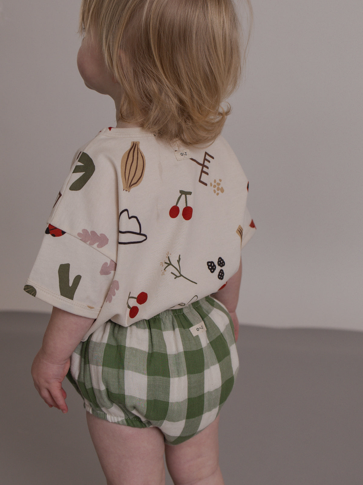 Dill Gingham Bloomer