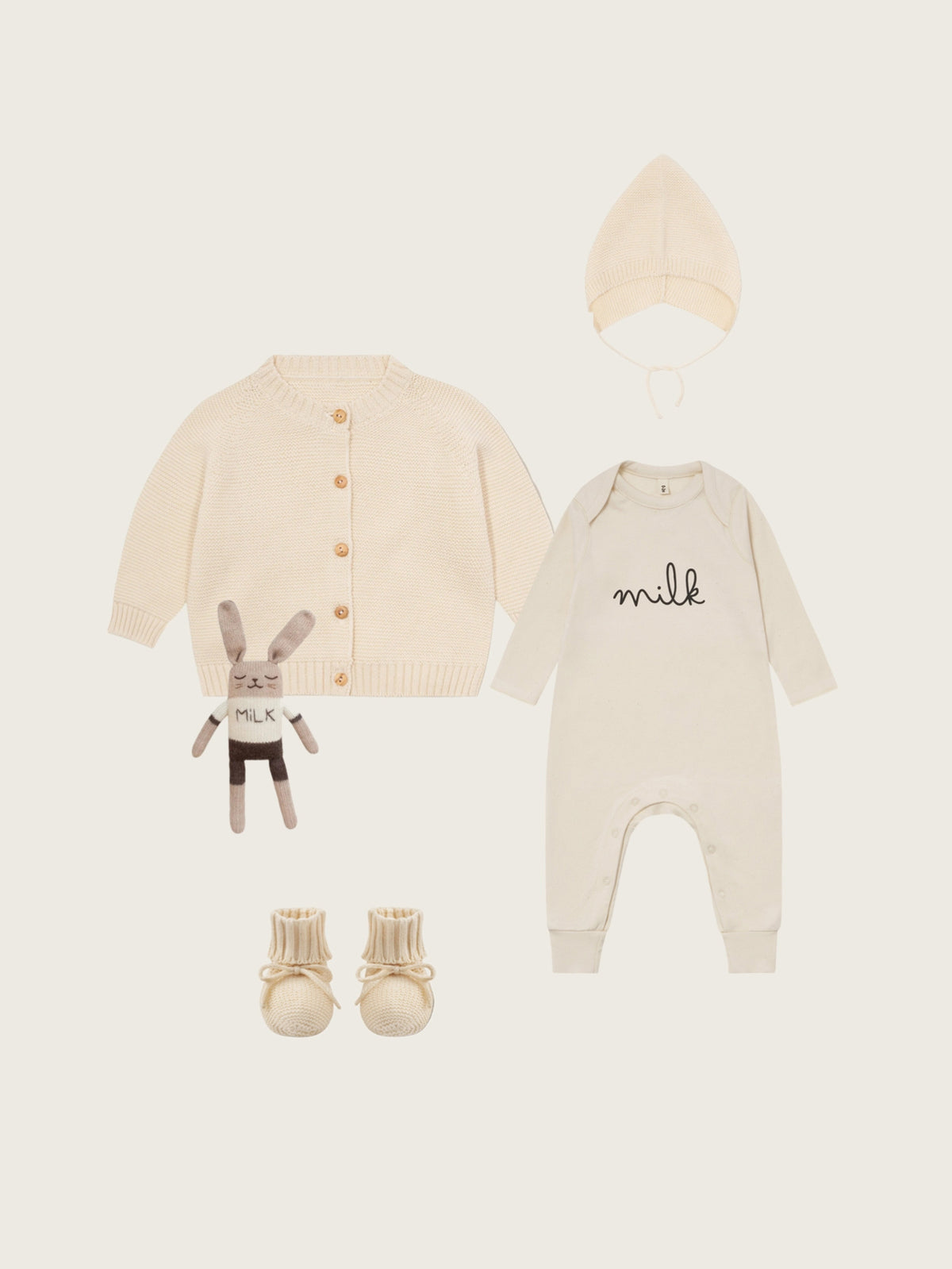 Milk Baby Five Piece Set