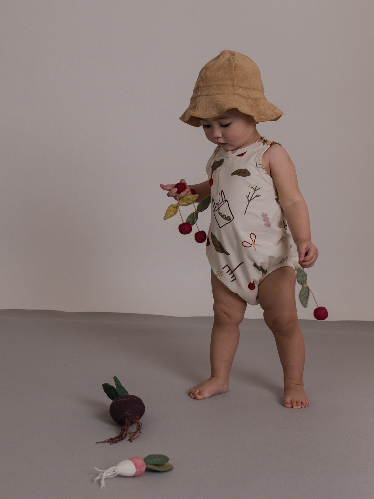Wheat Terry Sun Hat