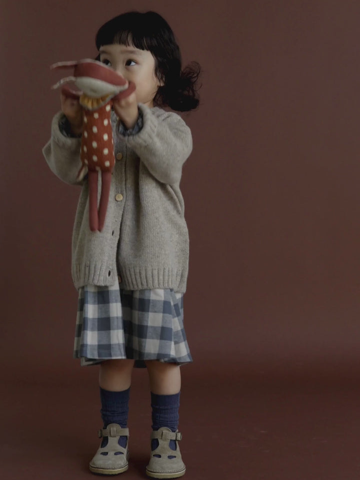 Oatmeal Wool Cardigan Toddler