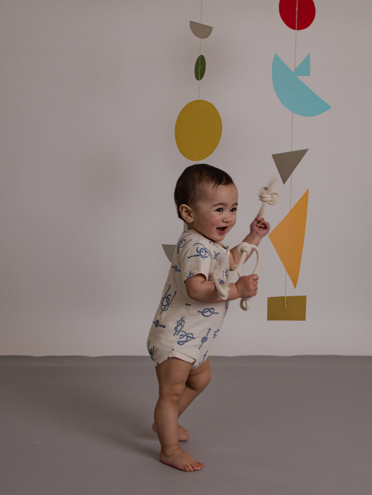 Sailor Knots Short Sleeve Bodysuit