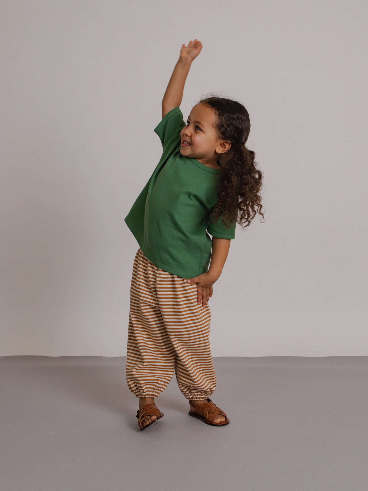 Copper Stripes Pants
