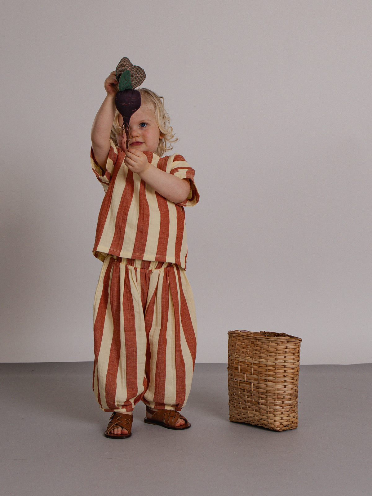 Tomato Stripes Resort Pants