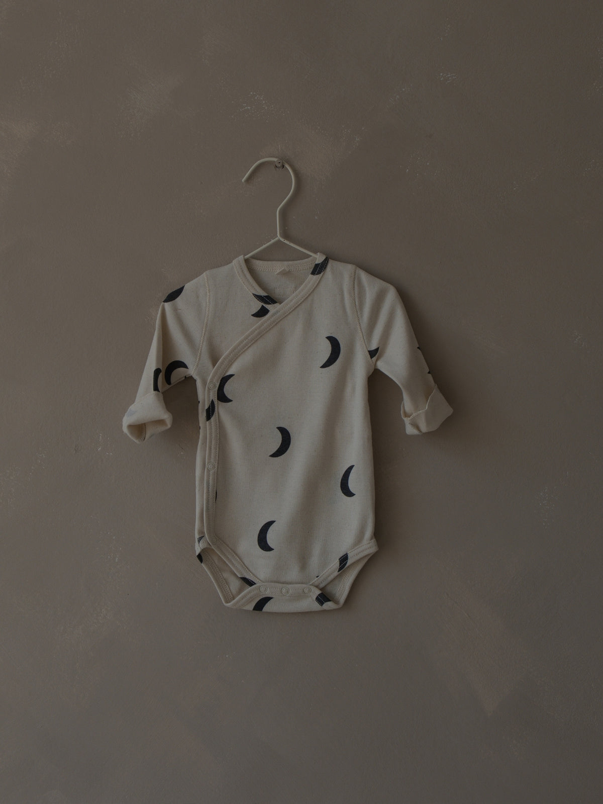 Undyed Midnight Wrap Bodysuit