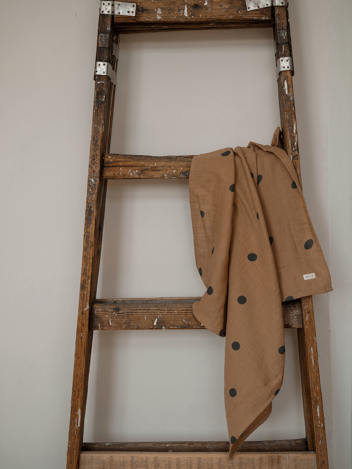 Gold Dots Muslin
