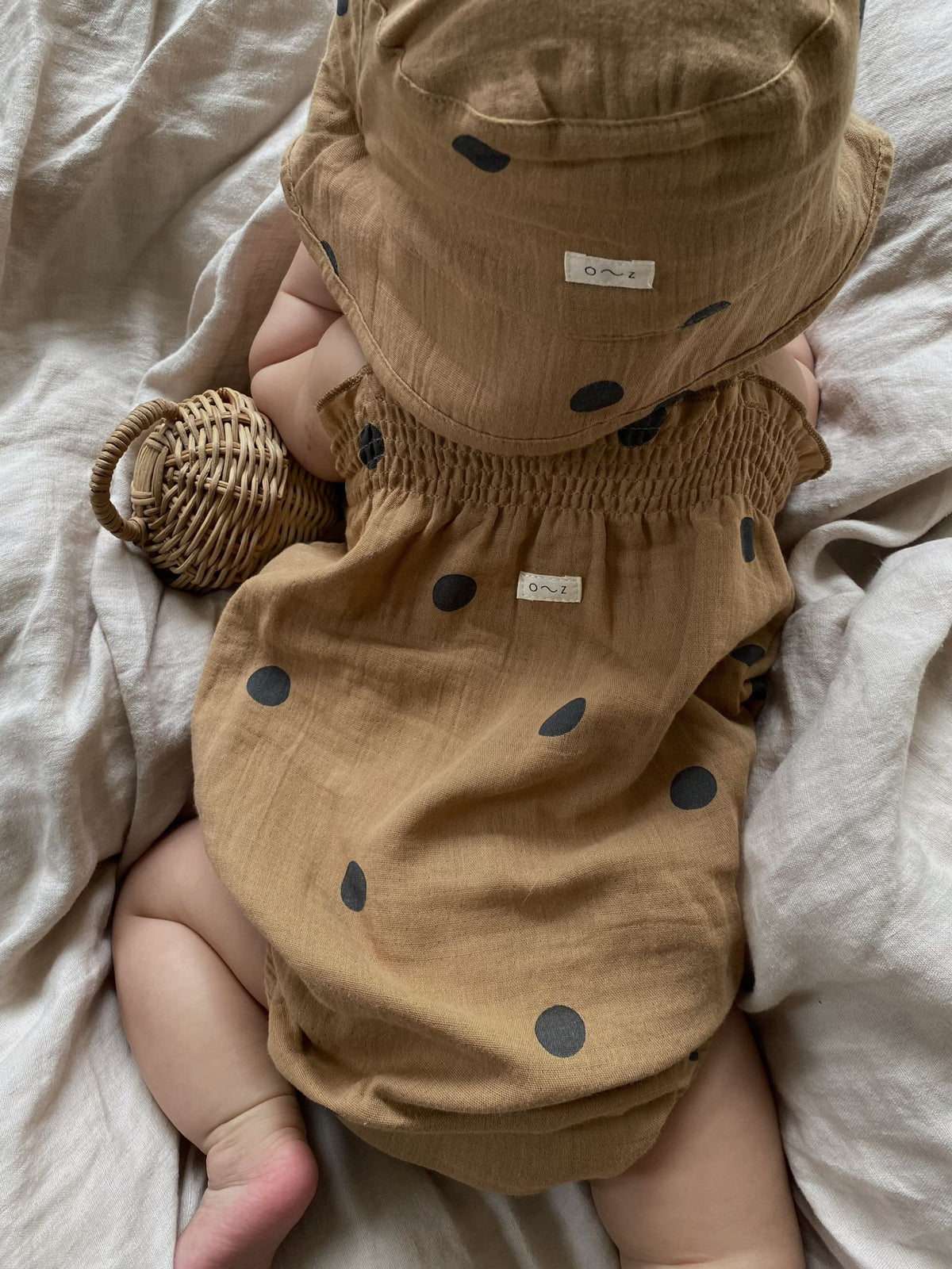 Gold Dots Spaghetti Bodysuit
