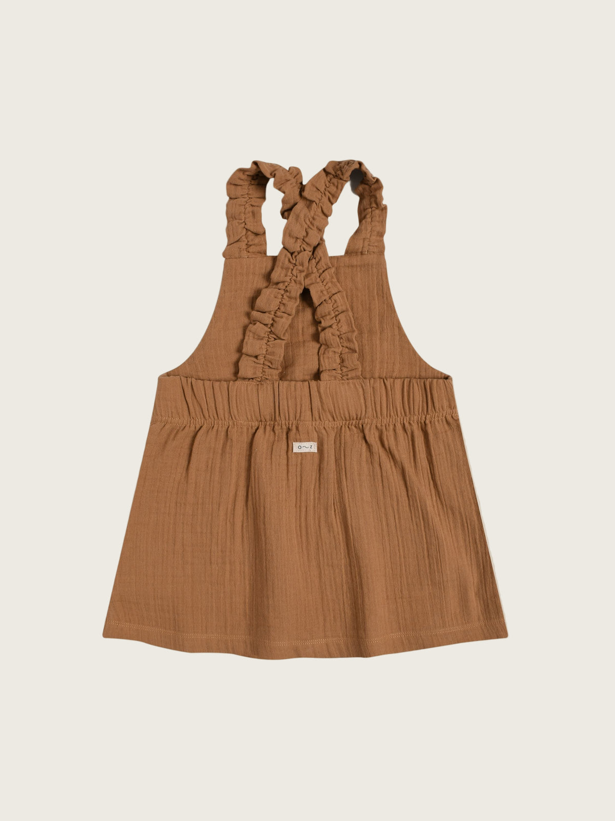 Gold Pinny Dress